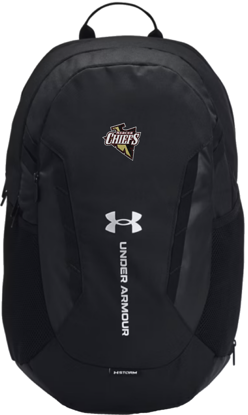 Mercer Chiefs UA Hustle 6.0 Team Backpack
