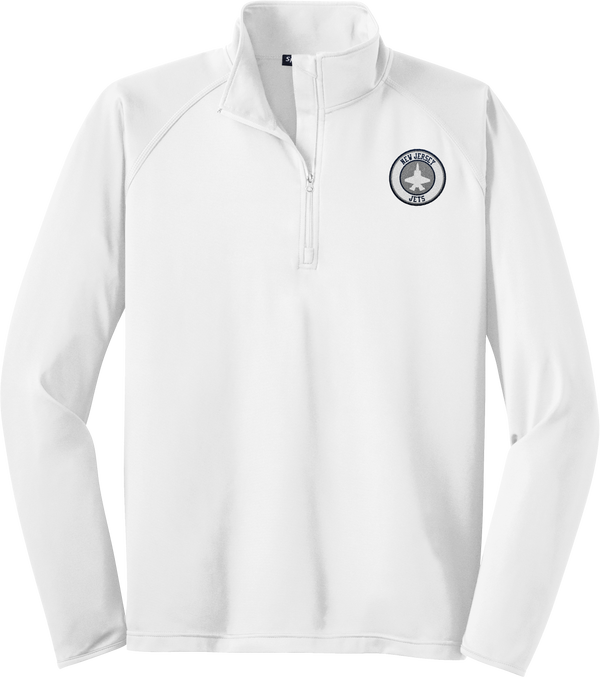 NJ Jets Sport-Wick Stretch 1/4-Zip Pullover