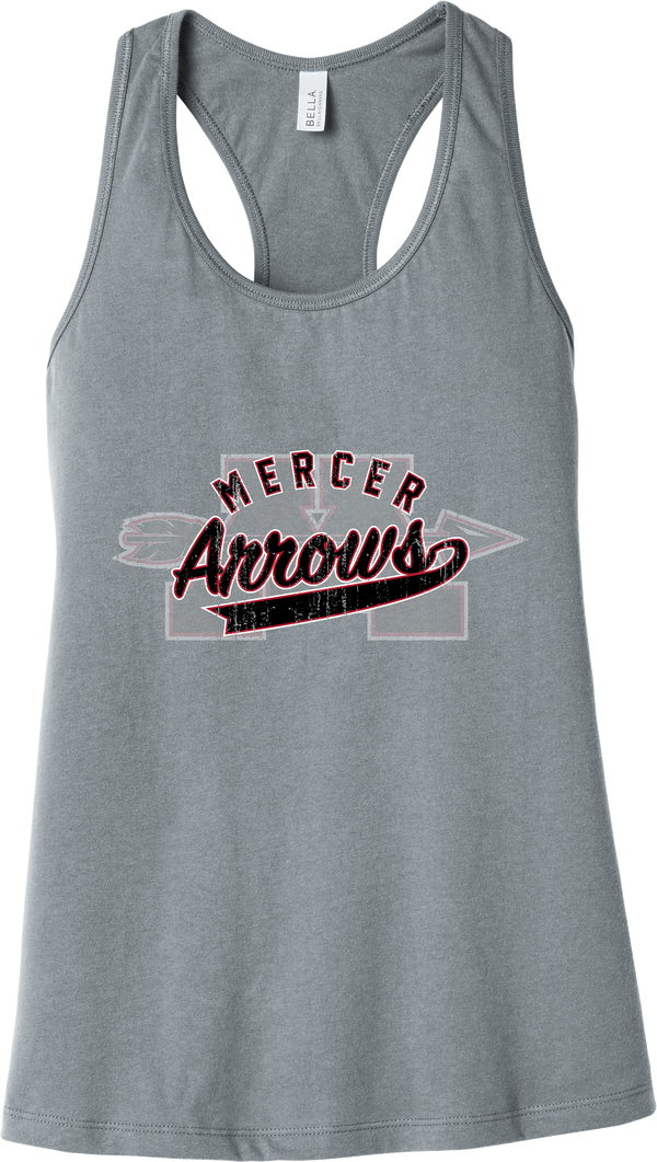 Mercer Arrows Womens Jersey Racerback Tank