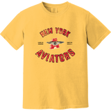 NY Aviators Heavyweight Ring Spun Tee