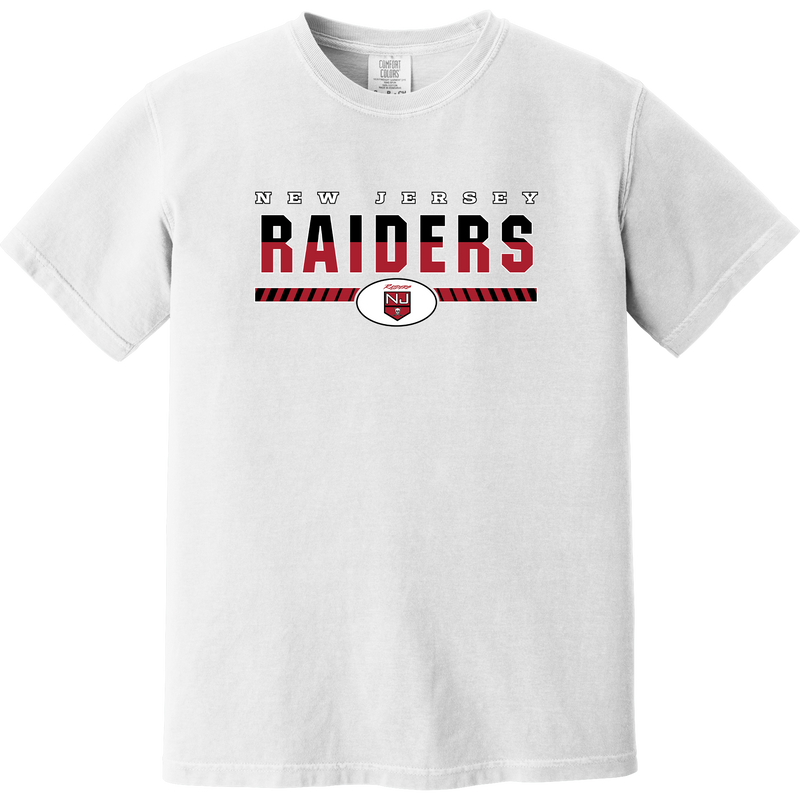 NJ Raiders Heavyweight Ring Spun Tee