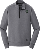 Lansing Senators New Era Tri-Blend Fleece 1/4-Zip Pullover