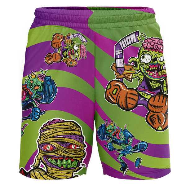 Philadelphia Flyers Elite Zombie Youth Workout Wear Shorts