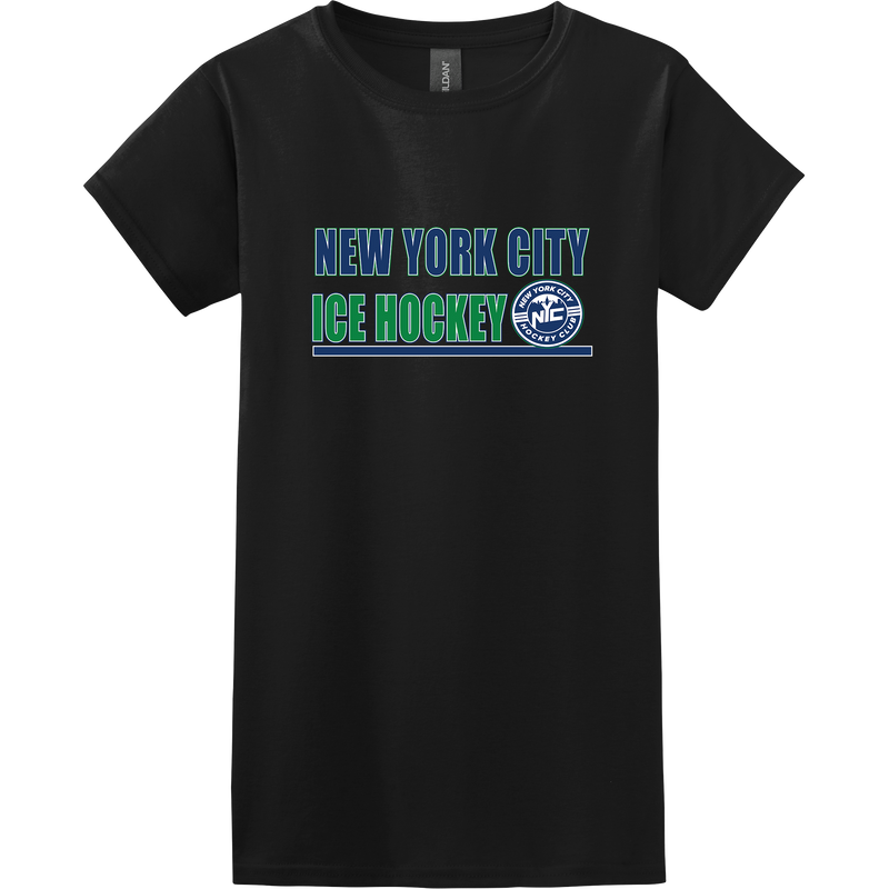NYC Hockey Club Softstyle Ladies T-Shirt