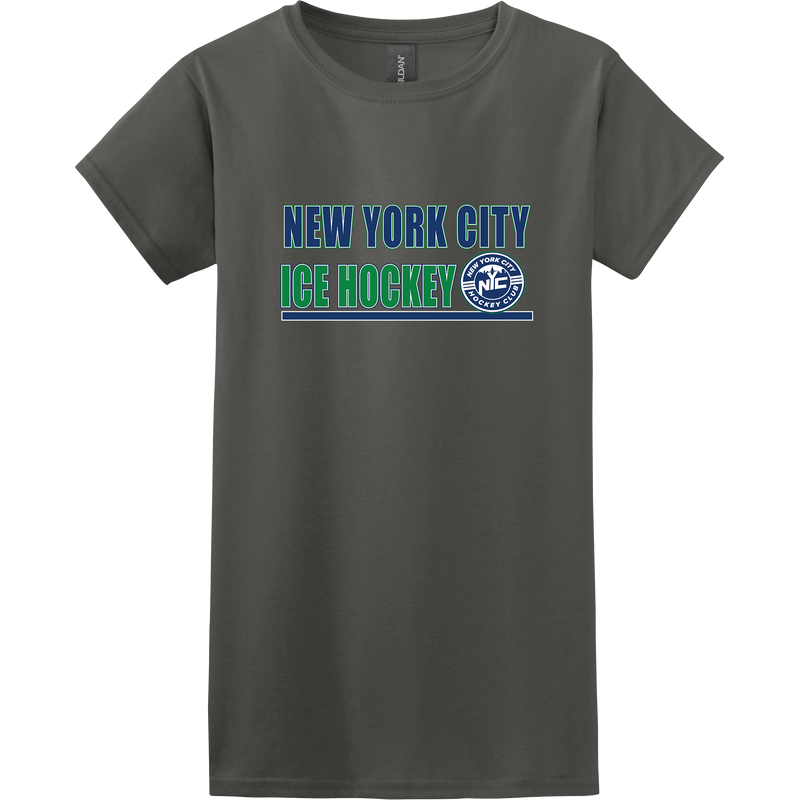 NYC Hockey Club Softstyle Ladies T-Shirt