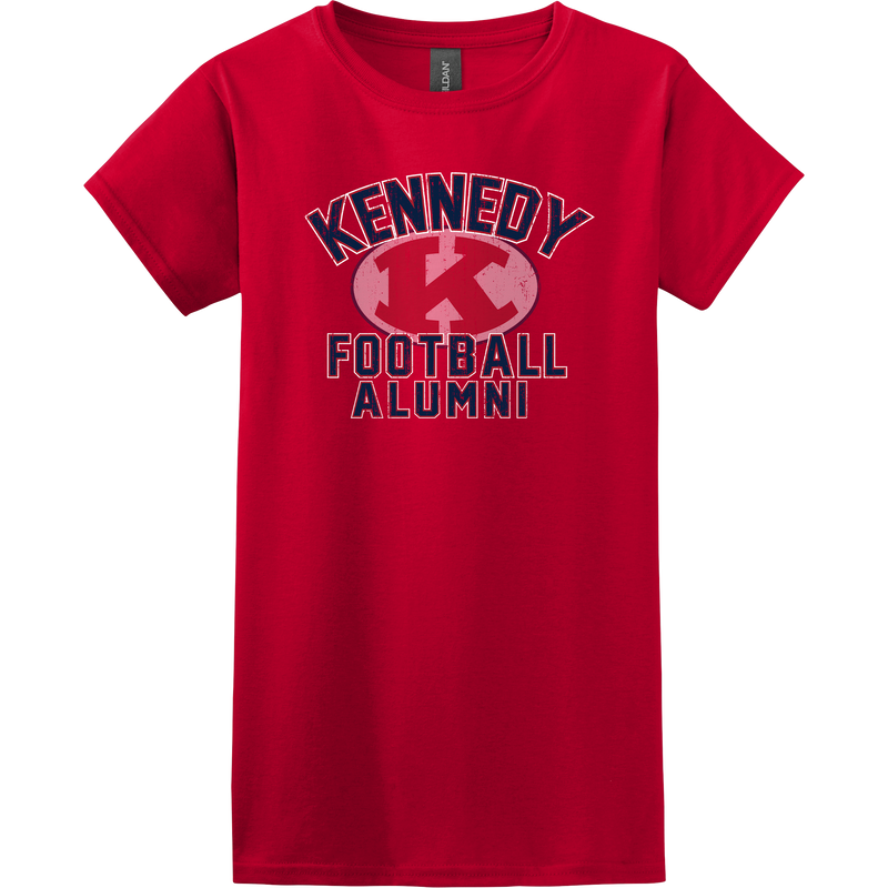 JFK Knights Football Alumni Softstyle Ladies' T-Shirt