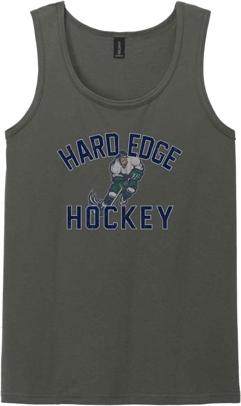 Hard Edge Hockey Softstyle Tank Top