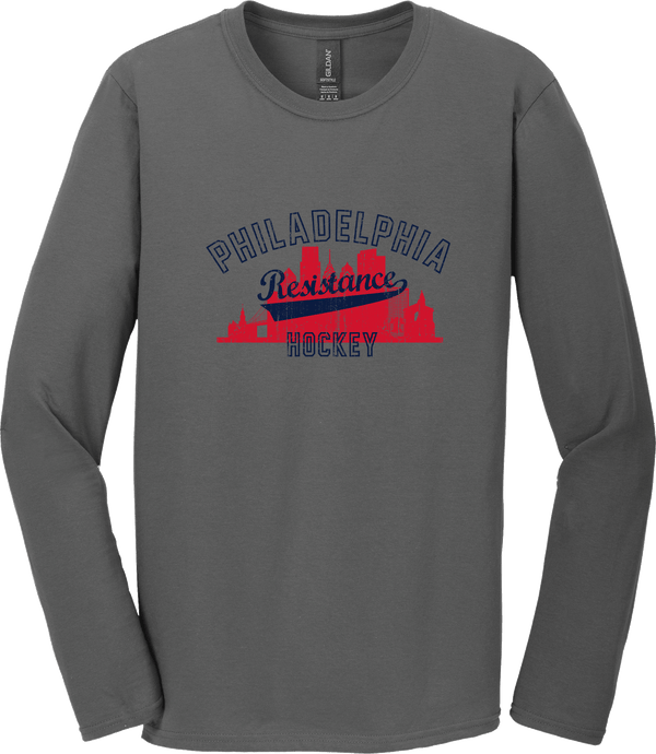 Philadelphia Resistance Softstyle Long Sleeve T-Shirt