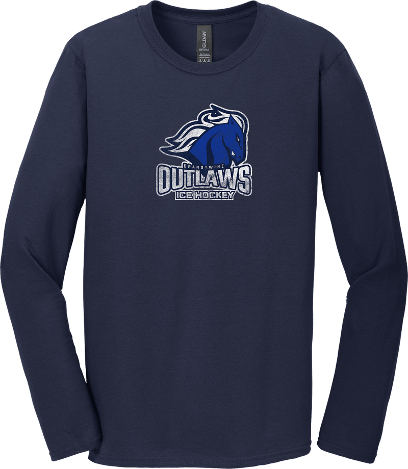 Brandywine Outlaws Softstyle Long Sleeve T-Shirt