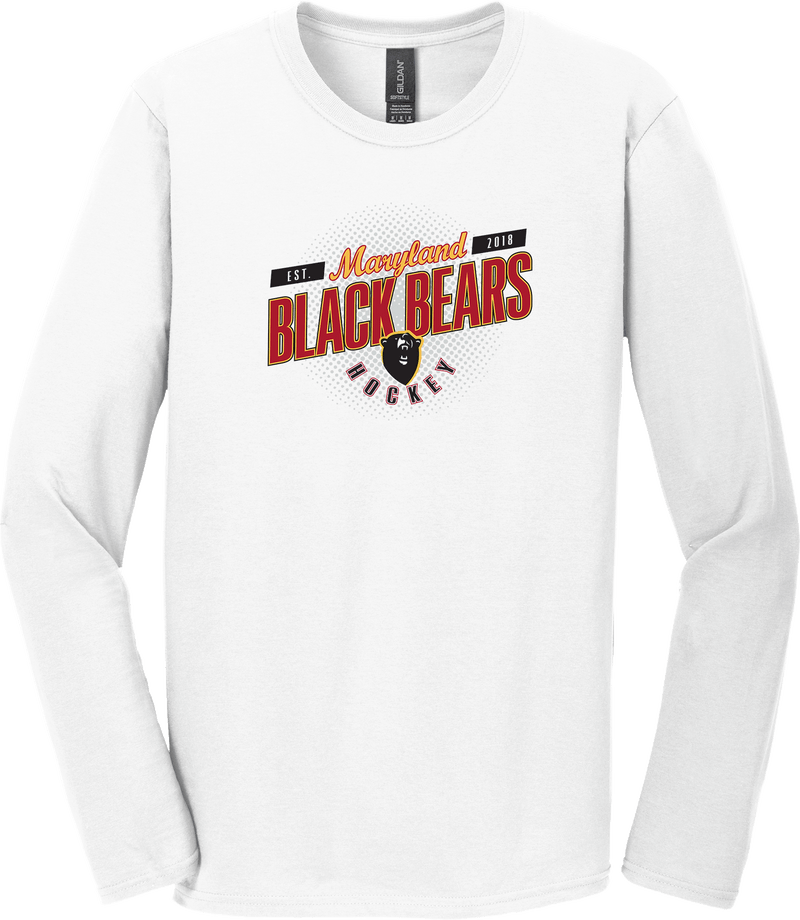 Maryland Black Bears Softstyle Long Sleeve T-Shirt