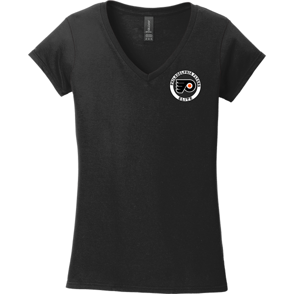 Philadelphia Flyers Elite Softstyle Ladies Fit V-Neck T-Shirt