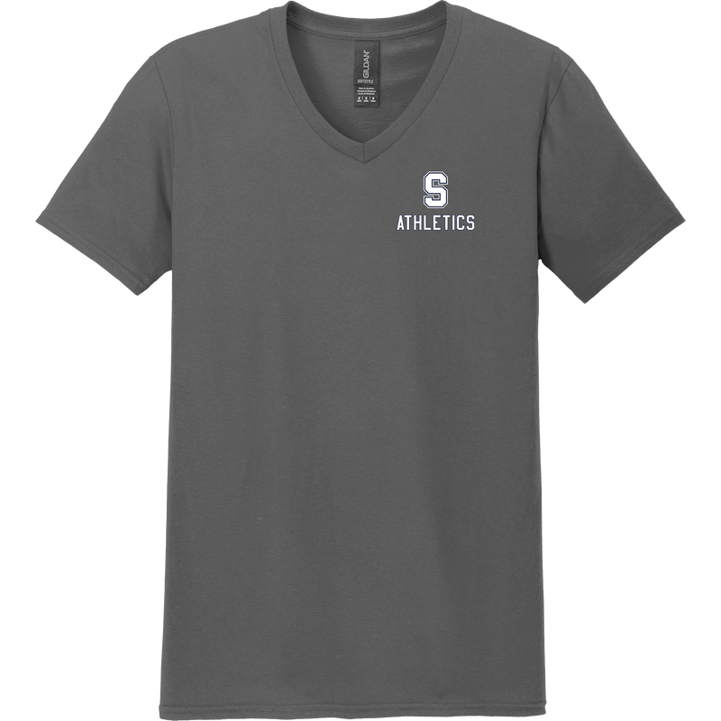 Midd South Athletics Softstyle V-Neck T-Shirt