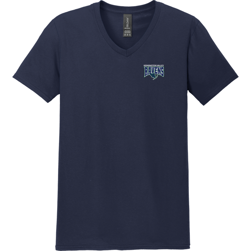 Kensington Valley Ravens Softstyle V-Neck T-Shirt