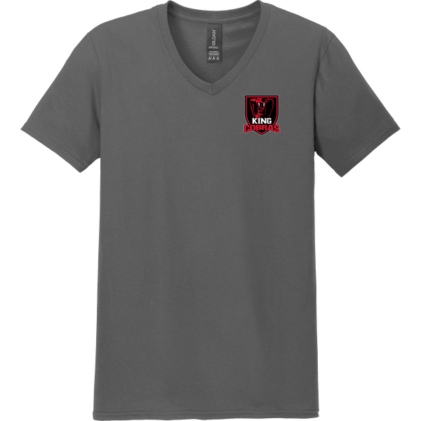 King Cobras Softstyle V-Neck T-Shirt