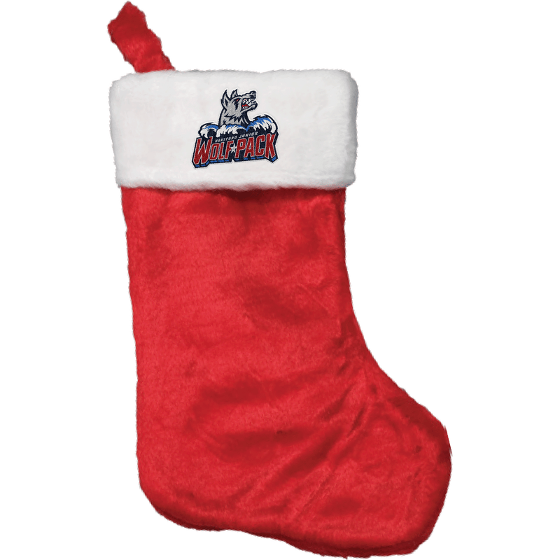 Hartford Jr. Wolfpack Plush Christmas Stocking