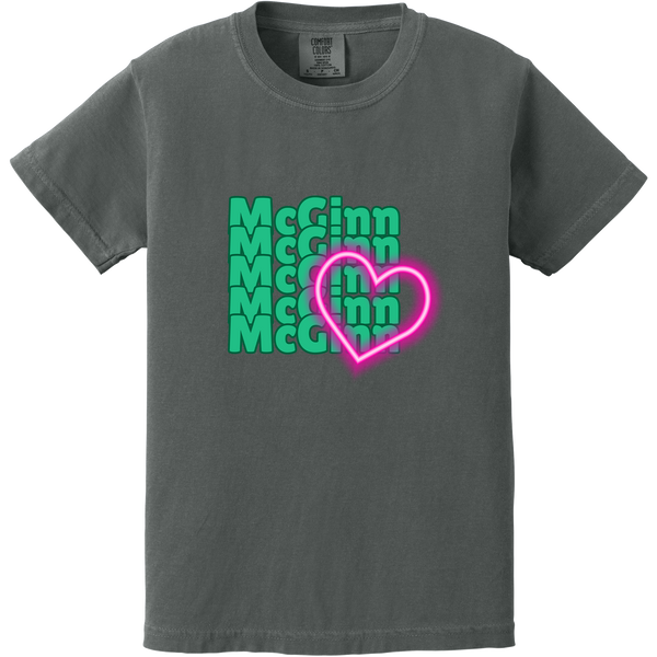 McGinn Elementary Youth 'Repeat Heart' Heavyweight Ring Spun Tee