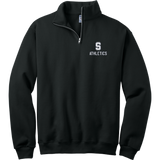 Midd South Athletics NuBlend 1/4-Zip Cadet Collar Sweatshirt