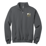 HVM Bulldogs NuBlend 1/4-Zip Cadet Collar Sweatshirt