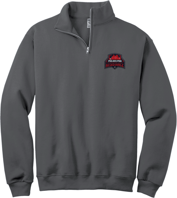 Philadelphia Resistance NuBlend 1/4-Zip Cadet Collar Sweatshirt