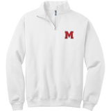 Mount St. Charles NuBlend 1/4-Zip Cadet Collar Sweatshirt