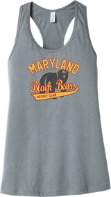 Maryland Black Bears Womens Jersey Racerback Tank