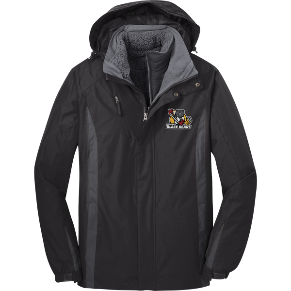 Dupage Black Bears Colorblock 3-in-1 Jacket