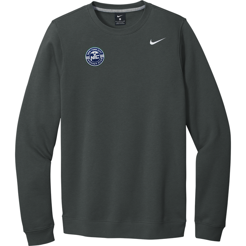 NYC Hockey Club Nike Club Fleece Crew