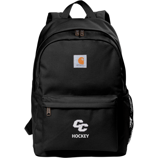 Curry College Carhartt Canvas Backpack