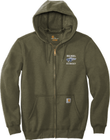 Holmdel Hockey Carhartt Midweight Hooded Zip-Front Sweatshirt