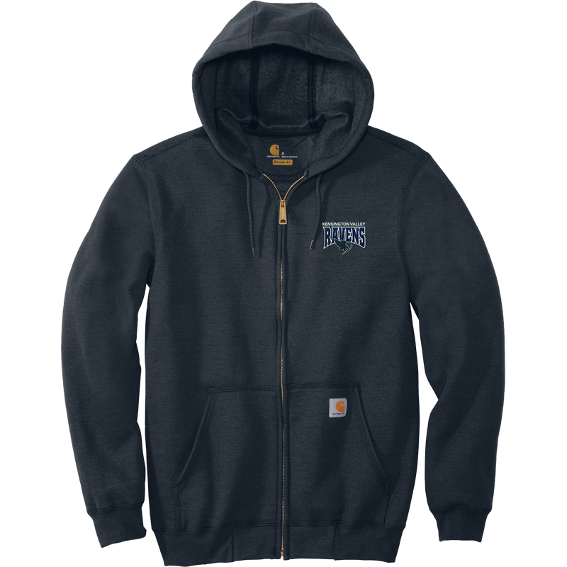 Kensington Valley Ravens Carhartt Midweight Hooded Zip-Front Sweatshirt