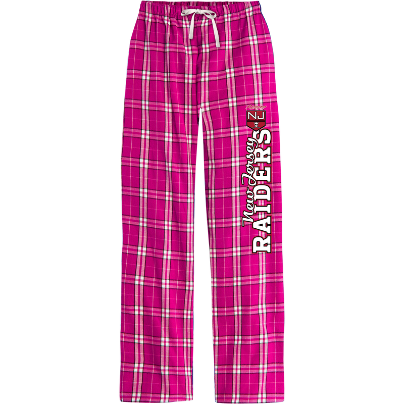 NJ Raiders Women's Flannel Plaid Pant