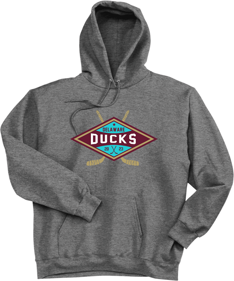 Delaware Ducks Ultimate Cotton - Pullover Hooded Sweatshirt