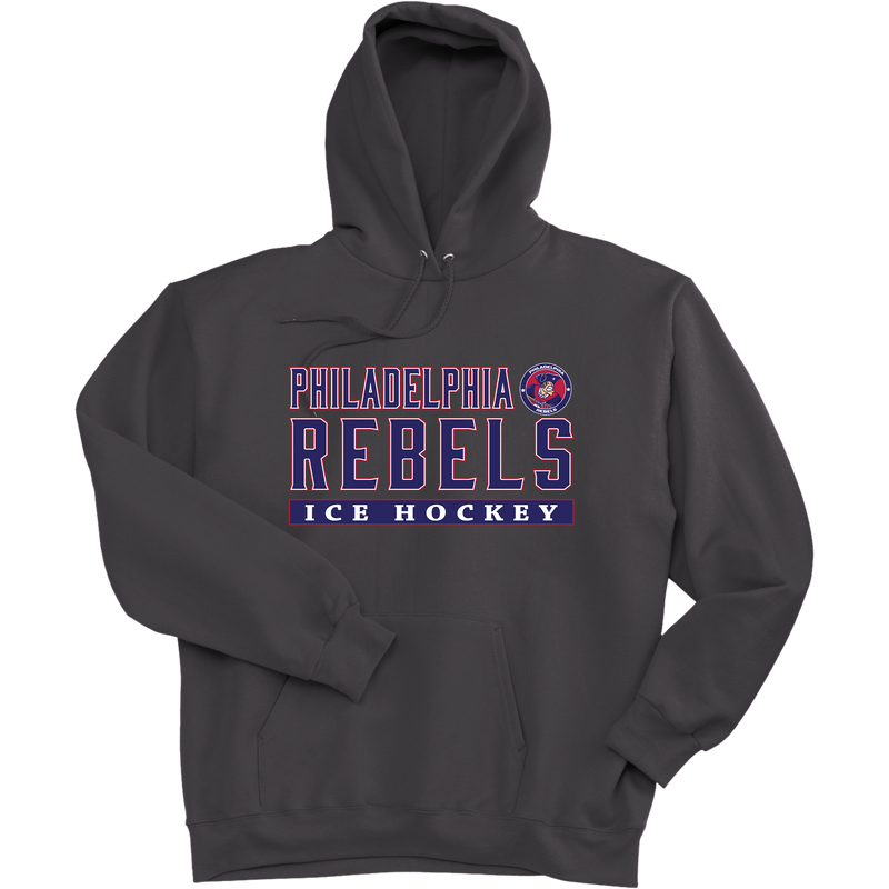 Philadelphia Rebels Ultimate Cotton - Pullover Hooded Sweatshirt