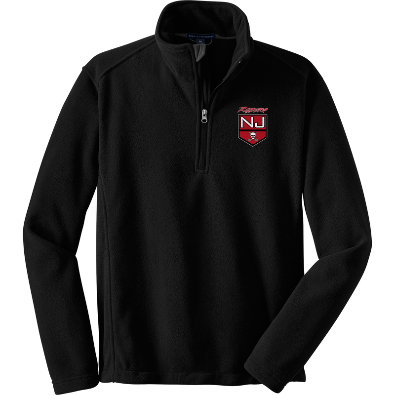 NJ Raiders Value Fleece 1/4-Zip Pullover