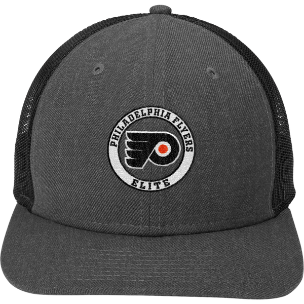 Philadelphia Flyers Elite New Era Snapback Low Profile Trucker Cap