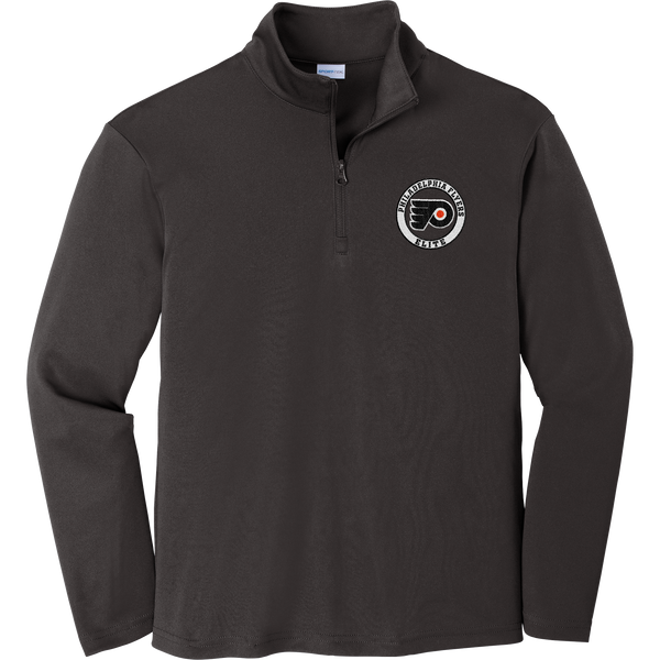 Philadelphia Flyers Elite Youth PosiCharge Competitor 1/4-Zip Pullover