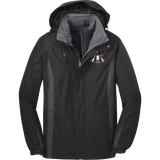 Scary Badgers Colorblock 3-in-1 Jacket