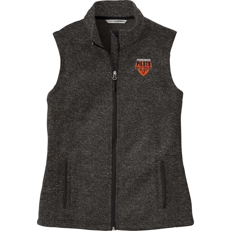 Pennsauken Pilots Ladies Sweater Fleece Vest