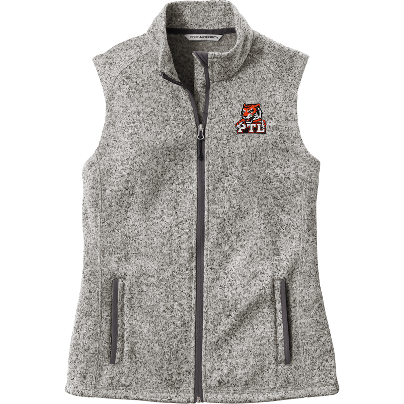 Princeton Tiger Lilies Ladies Sweater Fleece Vest