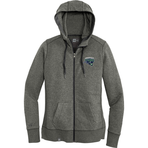 Kensington Valley Raiders New Era Ladies French Terry Full-Zip Hoodie
