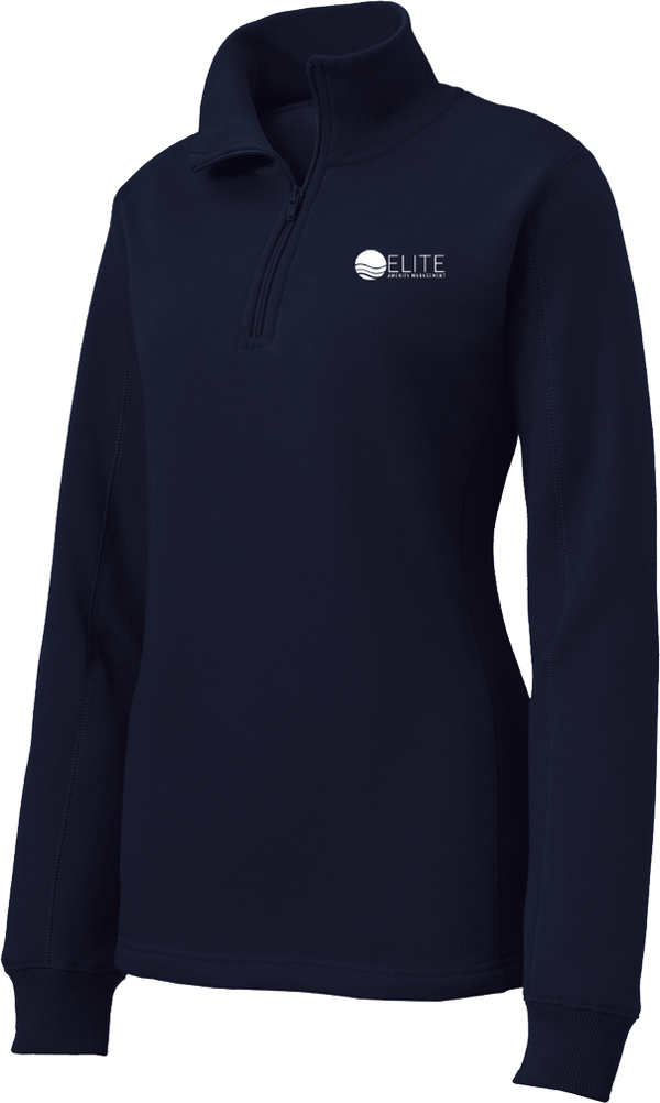 Ladies 1/4-Zip Sweatshirt (ELITE)