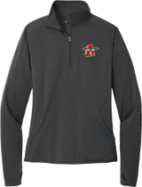 NY Aviators Ladies Sport-Wick Stretch 1/4-Zip Pullover