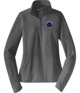 PA Roses Ladies Sport-Wick Stretch 1/4-Zip Pullover