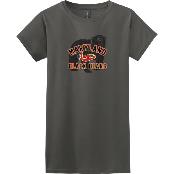 MD Jr. Black Bears Softstyle Ladies' T-Shirt