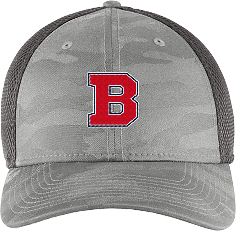 CT Bobcats New Era Tonal Camo Stretch Tech Mesh Cap