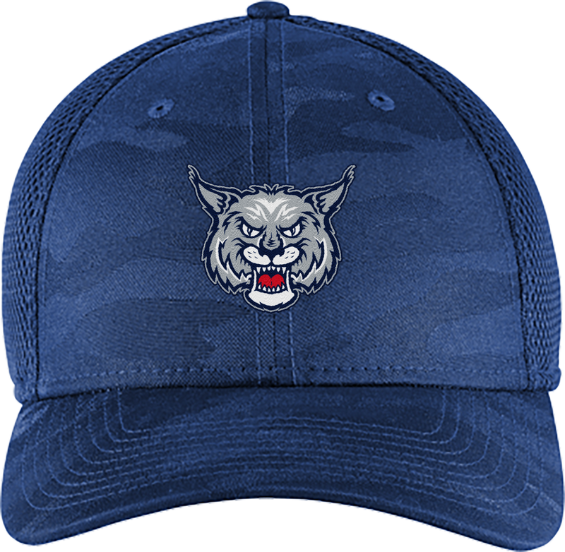 CT Bobcats New Era Tonal Camo Stretch Tech Mesh Cap