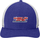 Mass Conn United New Era Snapback Low Profile Trucker Cap