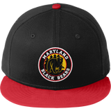 Maryland Black Bears New Era Flat Bill Snapback Cap