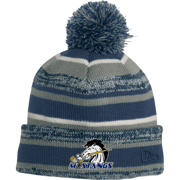 Mid-State Mustangs New Era Sideline Beanie