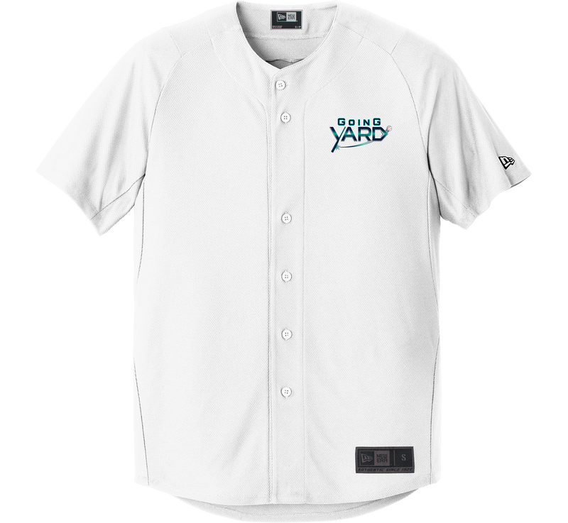 Going Yard New Era Diamond Era Full-Button Jersey